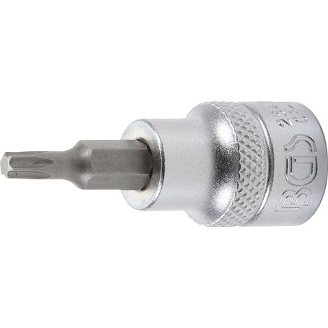 BGS  Punta  para  destornillador  cuadrado  interior  10  mm  (3/8")  perfil  en  T  (para  Torx)  T15  -  2541