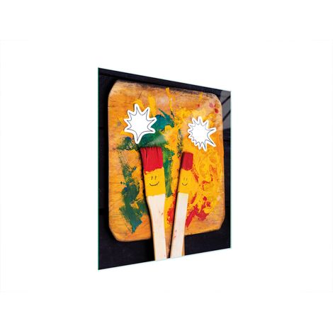 TABLA DE CORTAR DE VIDRIO 45x52 SMILE (1/5)