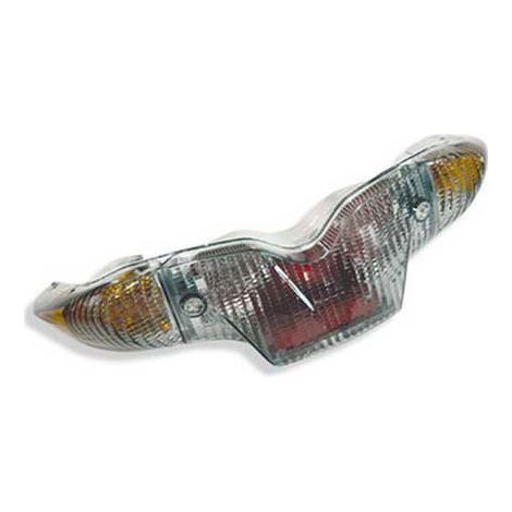 Lente indicatore di direzione trasparente V Parts per Gilera Runner SP 50-200 1997-2006
