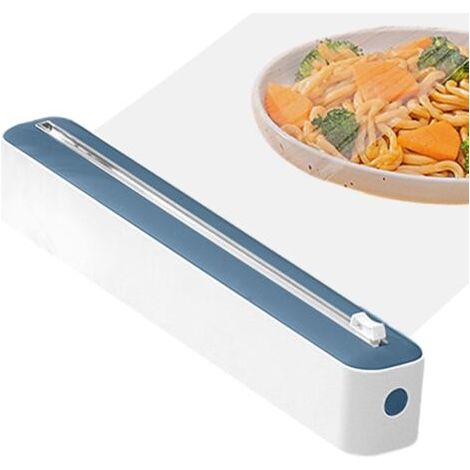 BUNTHAUS Distributeur Film Alimentaire Avec Coupeur Distributeur Papier Aluminium Dérouleur De Film Magnétique Coupe Papier Alimentaire (1/5)