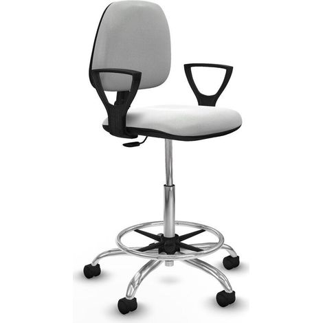 Piqueras et Crespo BFN05RN silla de oficina blanca cómoda (1/3)
