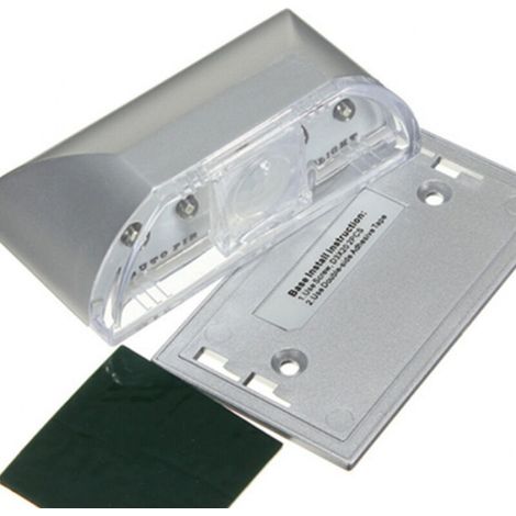 Lampe à détecteur de mouvement pour poignées de portes de placards et d'armoires, veilleuse de secours, veilleuse pour l'allaitement, détecteur de présence + détecteur de lumière, installation magnéti (1/5)
