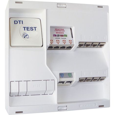 TDC NÉO Grd2TV - 8 RJ45 DTI + Filtre TV 4S MICHAUD LB218 (1/5)