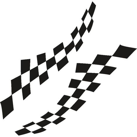 Autocollants de carrosserie Voiture, 2pcs 120cmx30cmSide Stripe (1/5)