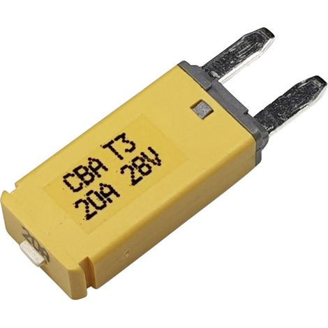 Hansor Circuit Breaker Mini, type 3. Manual Reset, 20A CBA3 Series 20A Sicherungsautomat Standard Fl