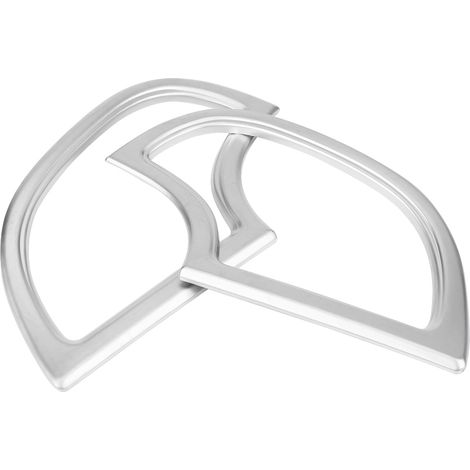 2 Pièces Garniture ABS Chrome Climatisation Tableau de Bord pour Mercedes W222 Classe S 2014-2017 (1/5)