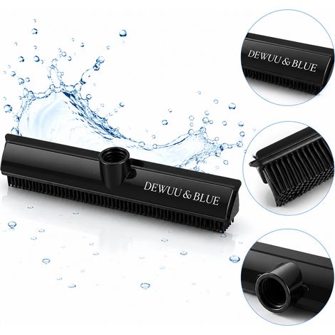 Scopa di gomma per l'acqua, spazzola antistatica per capelli, ricambio (1/5)