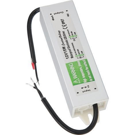 Alimentation à découpage étanche 15 W, transformateur de commande de LED AC90-250 V, alimentation DC12 V (1/5)