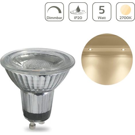 LED Spot GU10 5W Warmweiß dimmbar 2700K 430lm 40° (1/5)