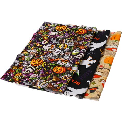 Tissu patchwork à faire soi-même, chutes de tissu en coton à motifs floraux, tissu pour masques et sacs à faire soi-même, n° 9, 35 x 30 cm (1/5)