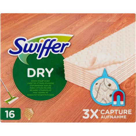 Dust Catching Cloths Wood and Parquet Dry, 16 Pieces (Lot de 5) (1/5)