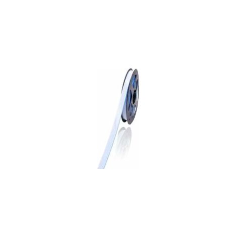 Bandes décoratives auto-adhésives flexibles pour cuisinière, évier, toilettes, bord de carrelage, coin de mur, plinthe, sol (blanc) (1/5)