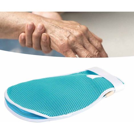 Gants de Contention anti auto-mutilation Gants de Protection respirables pour personnes âgées et patients Alzheimer Manches Fixe (1/5)
