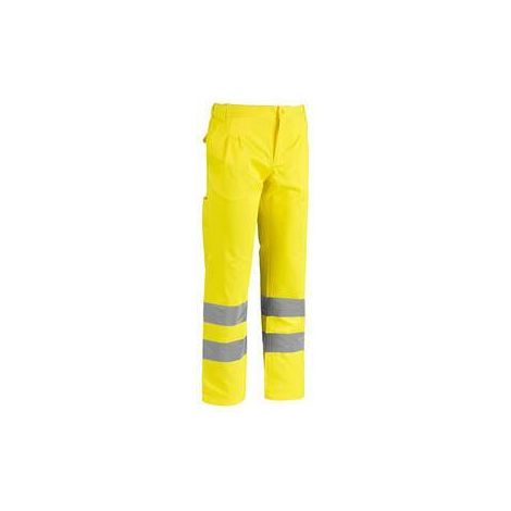 PANTALONE ALTA VISIBILIT GIALLO TG. XXL