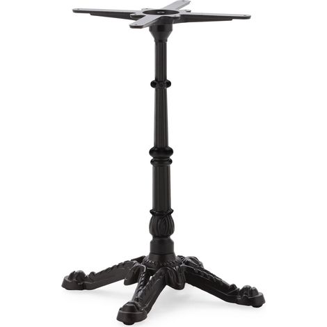 Pie De Mesa 52X52X71 Metal Negro (1/5)
