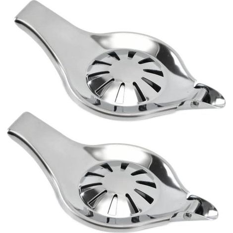 2 Spremiagrumi manuali in acciaio inox per limoni, lime e arance