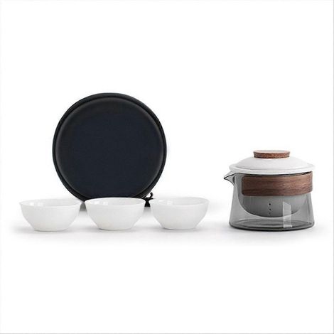 1 pièces bol 3 pièces tasse thé tasse ensemble ménager thé fabrication travel thé ensemble A (1/5)
