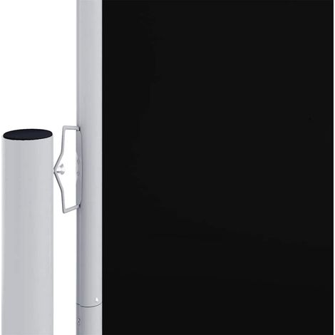 Maison Exclusive - Auvent latéral rétractable Noir 180x1200 cm