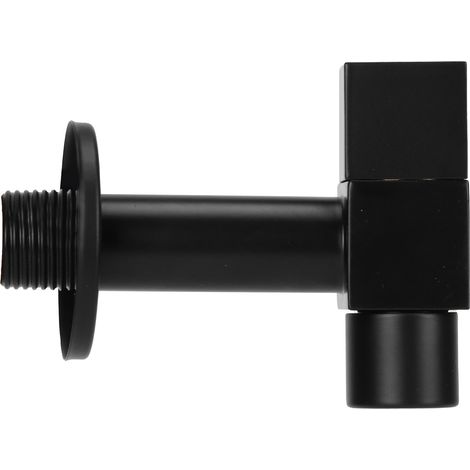 Robinet de Sink Mop G1/2 Noir pour Balcon Eau Froide Robinetterie Accessoires Fonte par Gravité (1/5)
