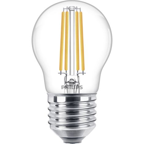 Philips LED 76231500 LED EEK E (A - G) E27 Tropfenform 6.5 W = 60 W Warmweiß (Ø x L) 4.5 cm x 7.8 cm (1/5)