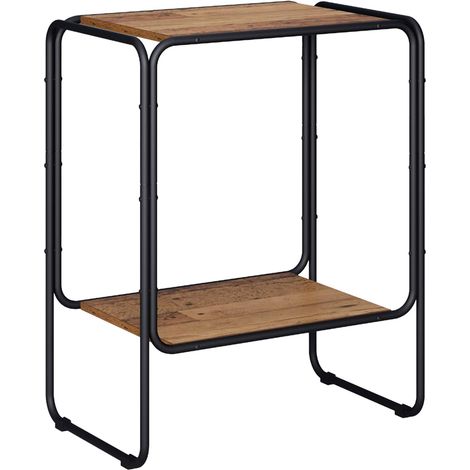 Aparador Madera envejecida 60 x 38 x 75 cm Madera de ingeniería vidaXL (1/5)