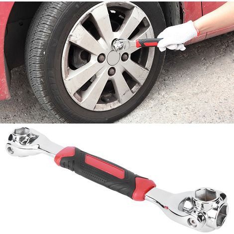 8 Zoll 1 Steckschlüssel drehbar Doppelend Hoch Kohlenstoffstahl Magnet Reparatur Handwerkzeug 12 19 (1/5)