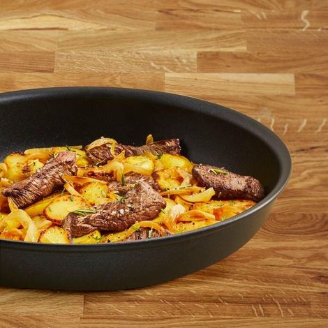 Tefal Force C2920653 padella nera 28 cm antiaderente