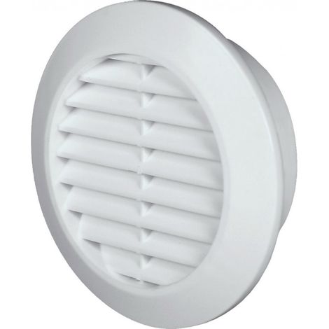 Rejilla de ventilación blanca para una abertura de 70 mm. (1/2)