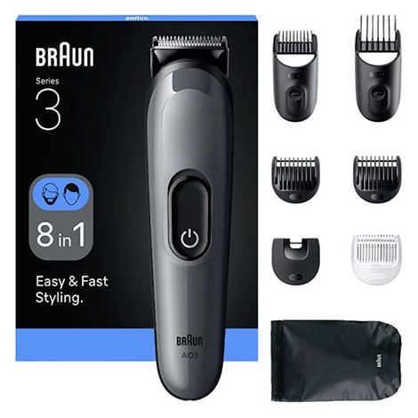 SET AFEITADO MULTIFUNCIÓN 8 EN 1 BRAUN (1/5)