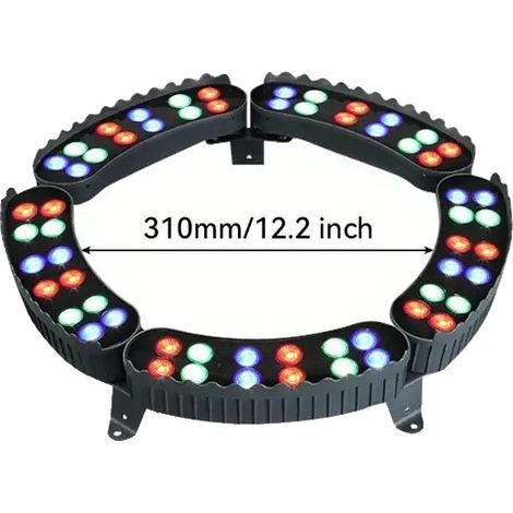 Außenstrahler, RGB-Beleuchtung, IP65 wasserdicht, 5 Stück RGB (1/2)