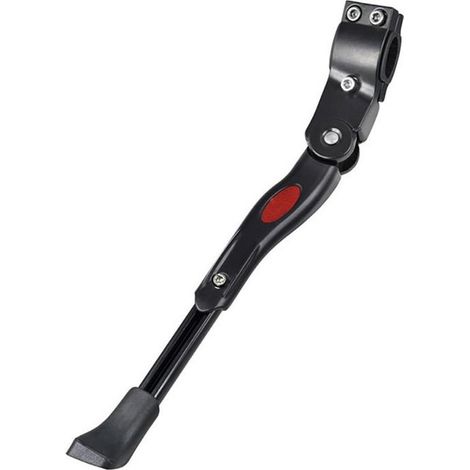 Supporto laterale regolabile per bicicletta (nero) - Supporto laterale universale per biciclette da 20 a 28 pollici (1/5)