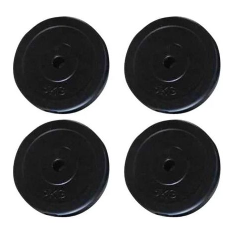 Quatre plaques de contrepoids, pesant chacune 20 kg. (1/2)