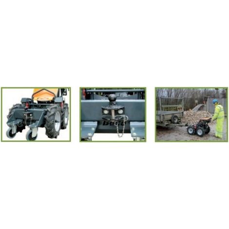 ALTRAD - Attache remorque crochet et boule pour mini dumper ALTRAD bmd300