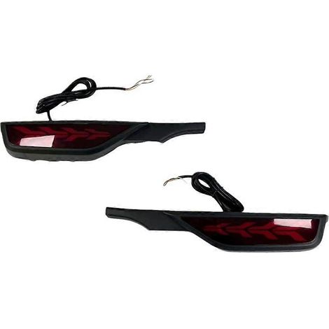 Réflecteur de pare-chocs arrière pour Honda Jazz Fit 2018-2020, feu antibrouillard arrière à LED, feu stop, clignotant, accessoires