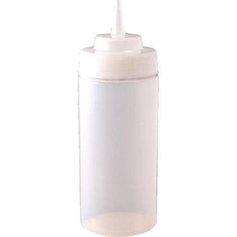Distributeur de sauce à col large 909ml transparent - VOGUE