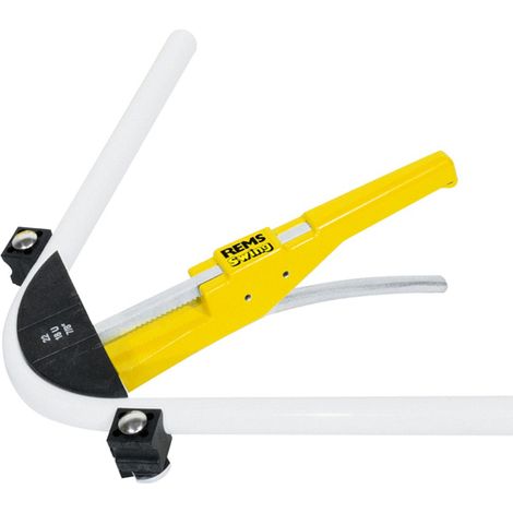 Rems – Cintreuse arbalète multicouche Swing – Mécanisme à cliquet universel – Cintrage jusqu'à 90° pour tubes cuivre et multicouche – Diamètre 16-32mm