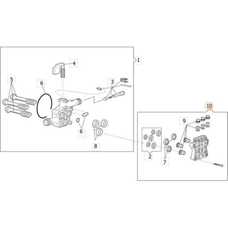KIT DE TÊTE EMAK ORIGINAL CH50270069