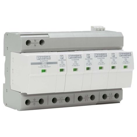 Parafoudre Phoenix Contact flt-sec-t1+t2-3s-350/25-fm Type 1+2 25 kA
