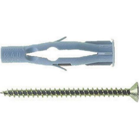 TASSELLO CON VITE FISCHER PER TRUCIOLARE FU-V 6 x 35V (Pz.100)