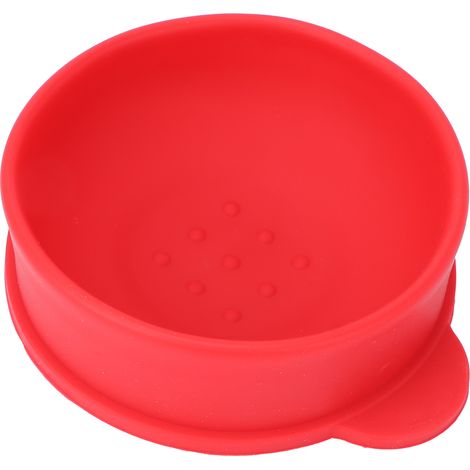 Pot à cire de rechange pour chauffe-cire, accessoire de beauté en silicone pour épilation à la cire, rouge (1/5)