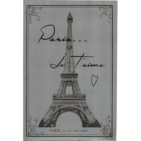 Premier Housewares Paris Wall Plaque