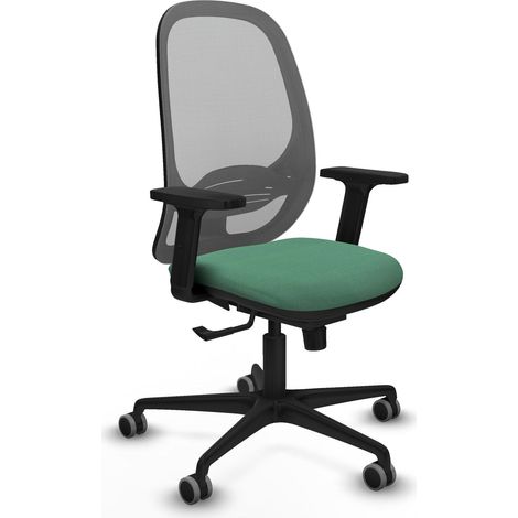 Silla ergonómica piqueras y crespo Cilanco negro espuma alta densidad (1/2)