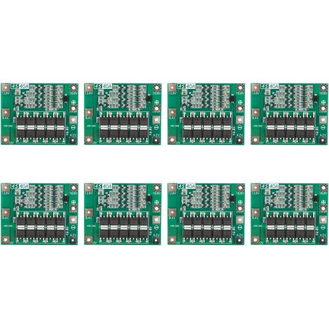 4S 40A Li Ion Lithium Batterie 18650 Chargeur Carte de (1/5)