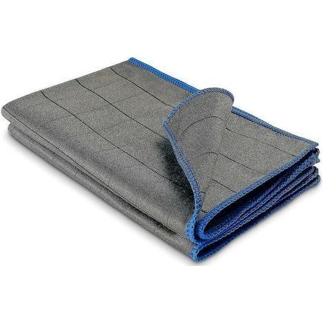 4x Professional Microfiber Glass Cloths Of 400 G/M2 - Streak-free Cleaning Of Windows Glasses - Extremely Absorbent Lint-free Polishing Cloths 50x (1/5)