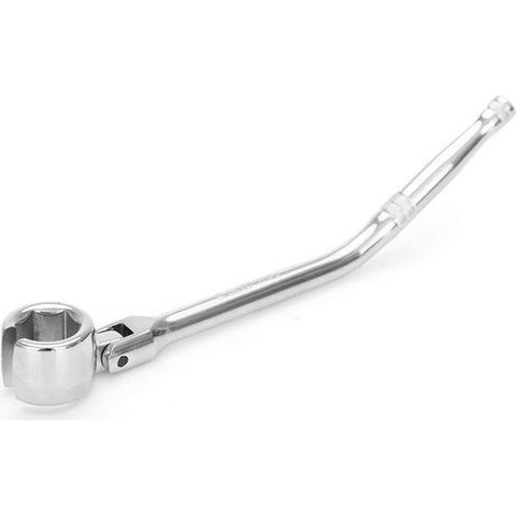 Llave para sensor de oxígeno con mango perfilado y cabezal flexible, acero cromo-vanadio de 7/8 pulgadas. (1/4)