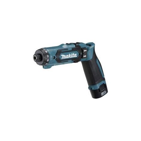 [GEBRAUCHT] B-Ware Makita DF012DSE 7.2V Li-ion Pencil Drill Driver Complete with 2 X 1.5 Ah Li-Ion Batteries and Charger Supplied in a Carry Case