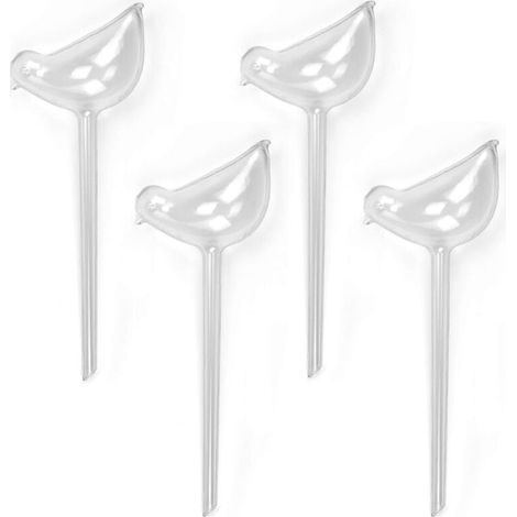 4 Pièces Grande Globes d'Arrosage Automatique, Boule d'Arrosage, Bulbes d'Arrosage Goutte à Goutte, Arrosage Plante Vacances pour Plantes (1/4)