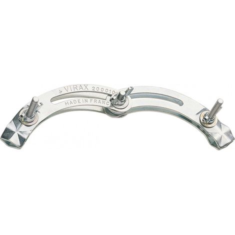 Virax – Positionneur pour tubes 8 à 30 mm – Serrage par écrous à oreilles – Pièces zinguées – 200010