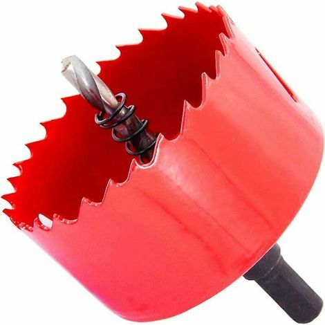 Für 1 Stück Bohrer, Bimetall-Lochsäge, Forstlochschneider mit Aufnahme für Holz und Metall 50 mm
