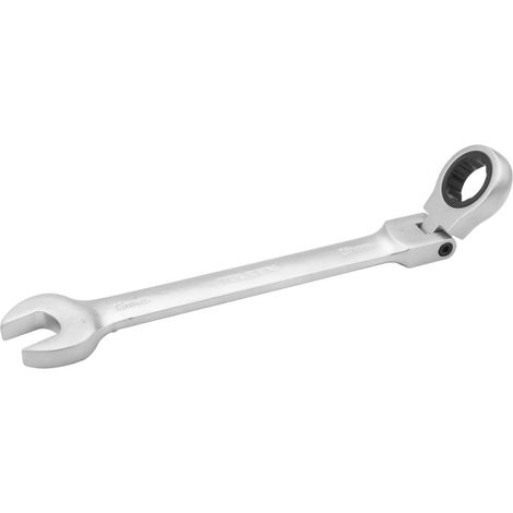 CLE MIXTE A CLIQUET A TETE ARTICULEE 21MM TOLSEN